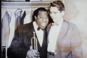Jerry Chazen and Louis Armstrong